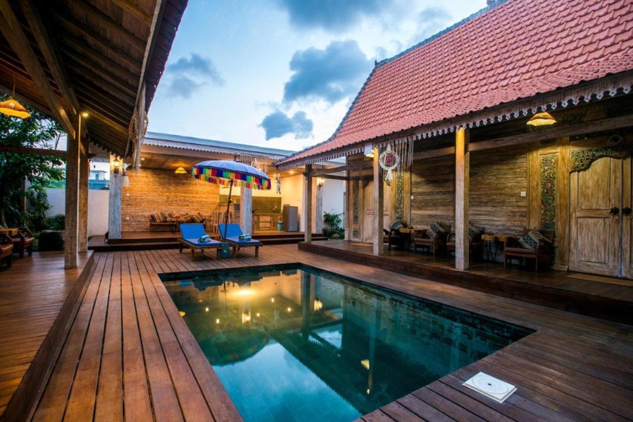 Canggu Paradise:Private House/Room Apple Near Pool المظهر الخارجي الصورة